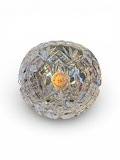 Vintage Bavaria-Germany Bleikristallglas (24%) Vase (Kugelvase)