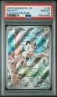 2025 POKEMON PFL EN-PHANTASMAL FLAMES ILLUSTRATION RARE #106 MEOWTH PSA 10