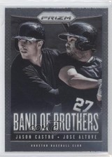 2013 Panini Prizm Band of Brothers Jason Castro Jose Altuve #BB20 9uo