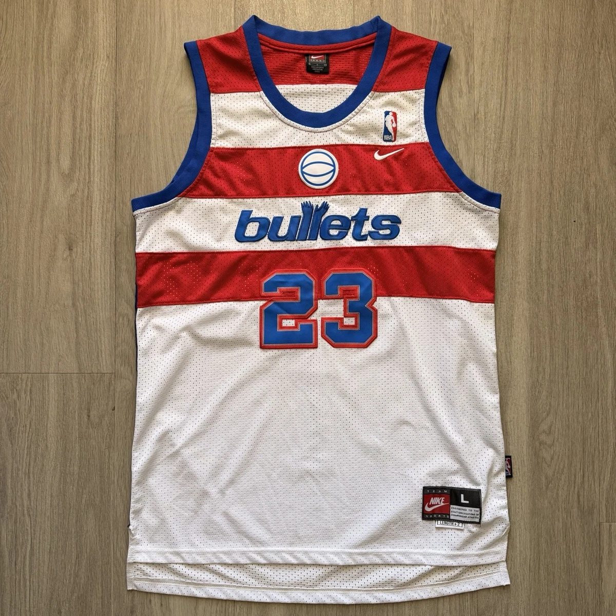 Nike Washington Bullets Michael Jordan NBA Fan Apparel & Souvenirs