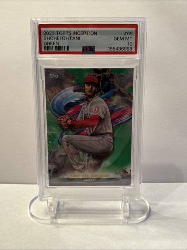 2023 Topps Inception - Shohei Ohtani #69 Green PSA 10