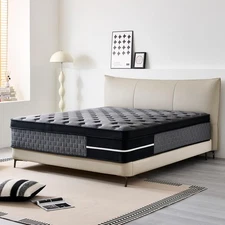 Hybrid Mattress 12 Twin Full Queen  Firm or Medium Firm, Bed in a Box, All Sizes