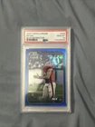 2024 Topps Chrome - Rookies Bo Nix #206 Blue Refractor /150 (RC) POP 2