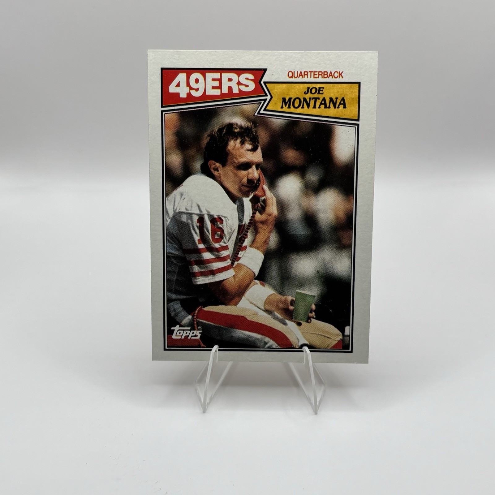 1987 Topps - Joe Montana #112                -Z