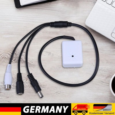 HiFi Audio Pickup Microphone High Sensitive for Security Camera DVR Sound