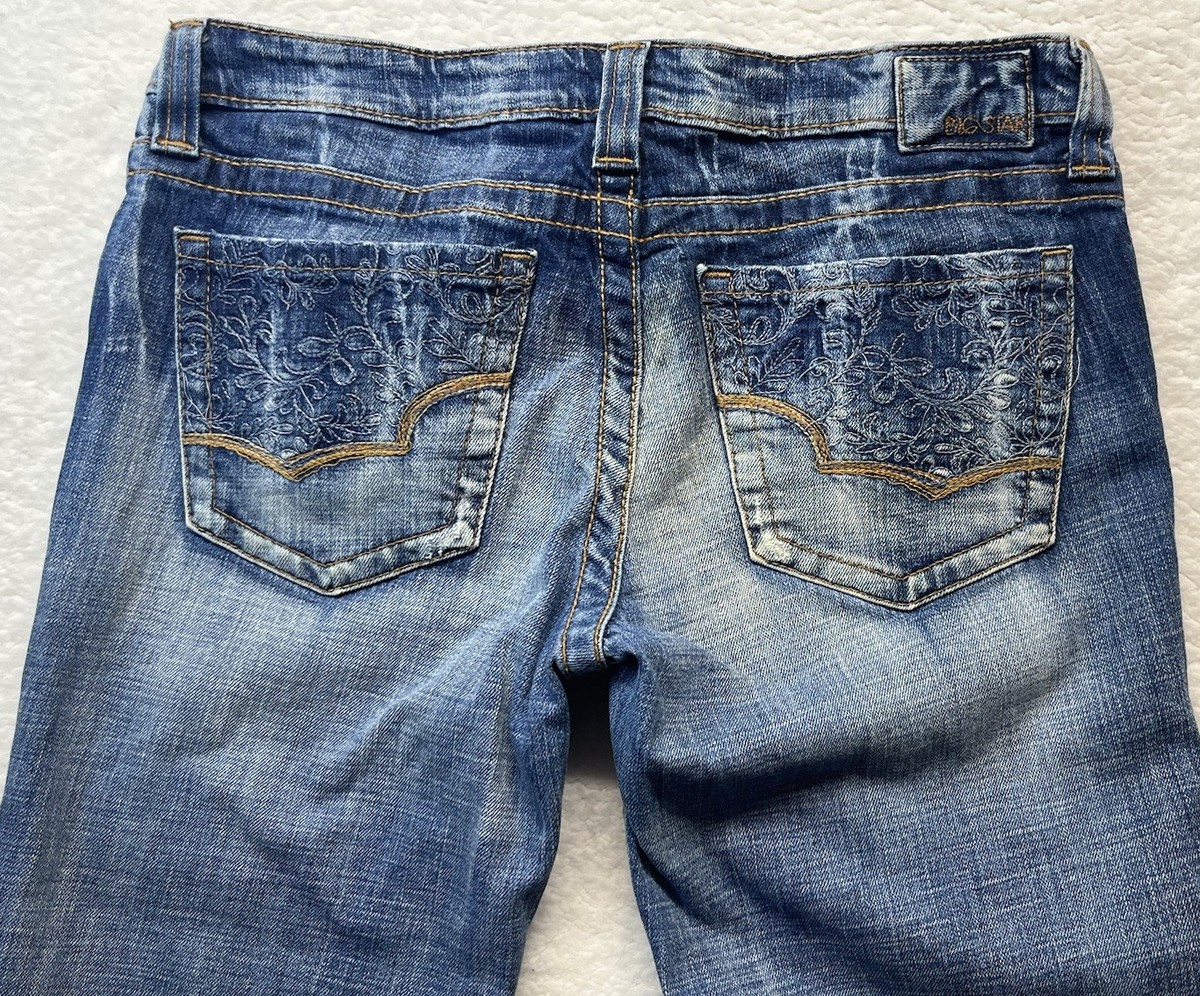 Big Star Jeans Womens 33Wx31L Casey Straight Leg Stretch Slouchy