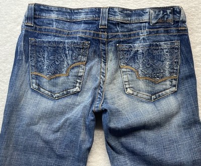 Big Star Jeans Womens 33Wx31L Casey Straight Leg Stretch Slouchy Western Rodeo