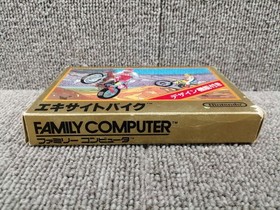 NINTENDO Famicom Soft Excite Bike Used