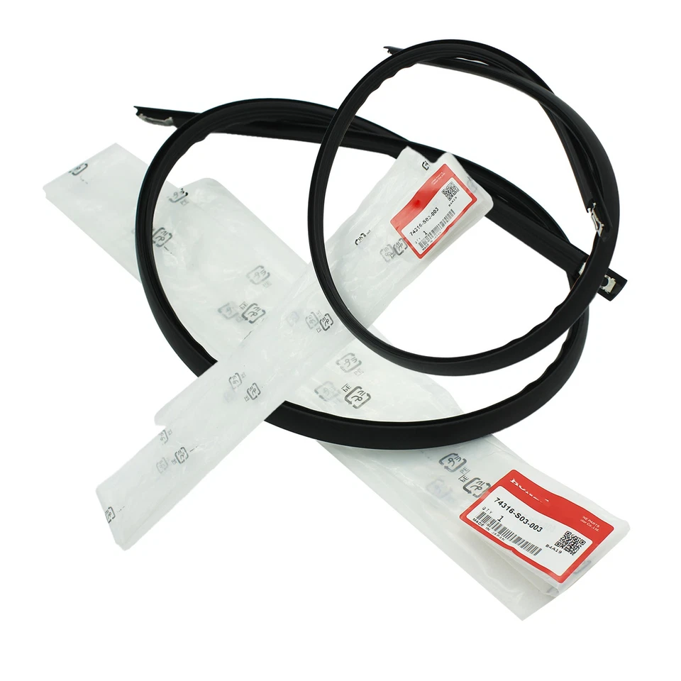 OEM Roof Side Molding RH LH Set For 95-00 Honda Civic EK2 EK3 EK4 EK9 Hatchback - Изображение 2 из 4