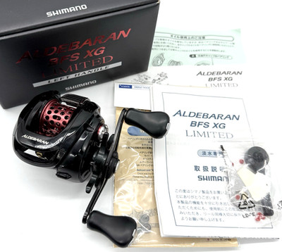 Shimano 15 ALDEBARAN BFS XG LIMITED Left Baitcasting Reel with Box ''Excellent++''