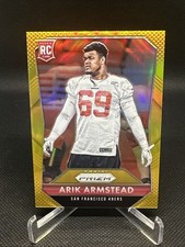 Arik Armstead 2015 Prizm True Gold Prizm Rookie Card /10. rookie card picture