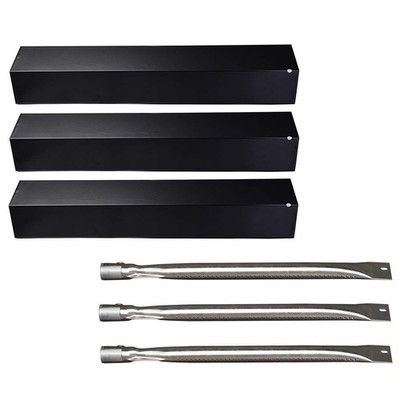 Heat Plate and Burners Replacement 15 3/8'' x 3 15/16'' for Brinkmann 8300 - Fits