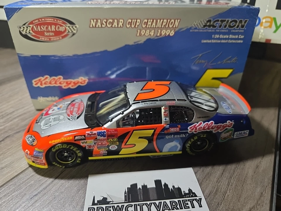 Nascar Dicast Terry Labonte #5 2003 Kellogg’s The Victory Lap 1:24 Foto 2 de 4