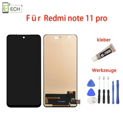 Für Xiaomi Redmi Note 11 Pro 4G / 5G LCD Display Touch Screen Bildschirm