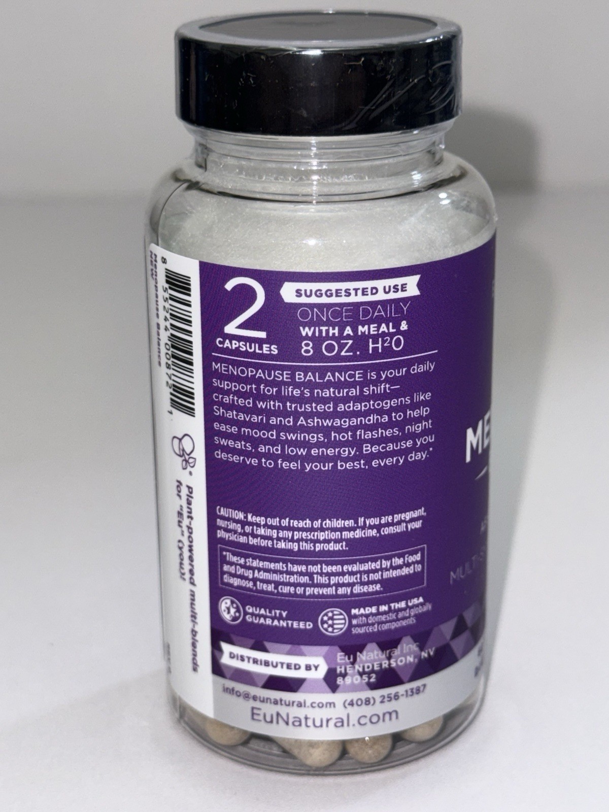 Eu Natural Menopause Balance - Shatavari & Ashwagandha Multi-Symptom Relief, thumbnail 3