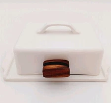Dowan Butter Covered Keeper Dish White NO SPOON