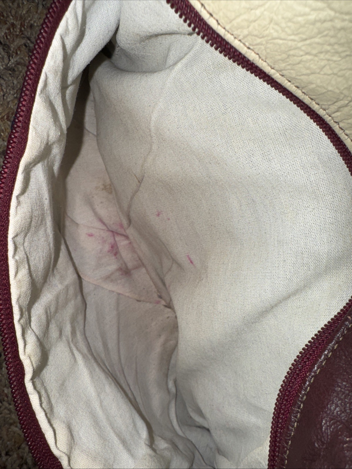 Leather patchwork purse - image 6