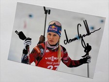 orig. Biathlon Autogramm Anna Gandler