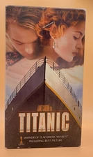 Titanic VHS 1997 Leonardo DiCaprio 2 Tape Set G Condition **Buy 2 Get 1 Free**