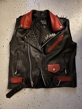 DIY PUNK LEATHER JACKET HOMEMADE