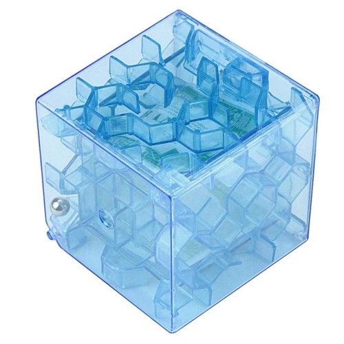 Educational Toy Jigsaw Puzzles 3D Cube Puzzle Money Maze Fun Brain Game Learning - Picture 7 of 10