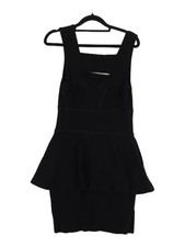 French Connection Bodycon Mini Dress M in Black
