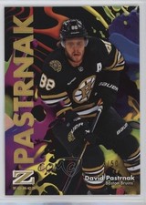 2024-25 Skybox Metal Universe Z-Force Super Rave /50 David Pastrnak #25