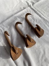 N. 3 antiche carrucole in ferro