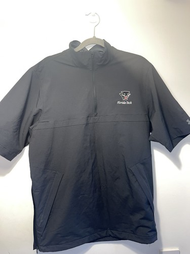CAMISA DEPORTIVA FLORIDA TECH PANTHERS UNDER ARMOUR 1/4 CREMALLERA CORTA SLV SM - Imagen 6 de 8