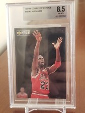 Michael Jordan 1997-98 Collector's Choice Beckett 8.5 NM-MT+