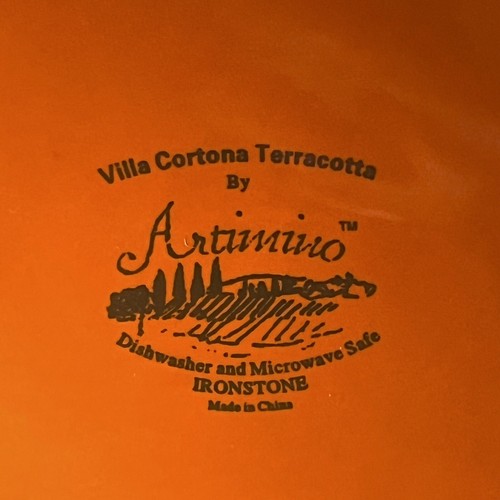 Artimino VILLA CORTONA (4) Salad Plates Unique Colors 8.5” - Picture 6 of 15