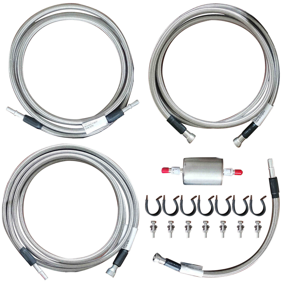 Quick Fix Fuel Line Kit For 1999-2003 Chevy Silverado/GMC Sierra V8 Gas Flex Fuel