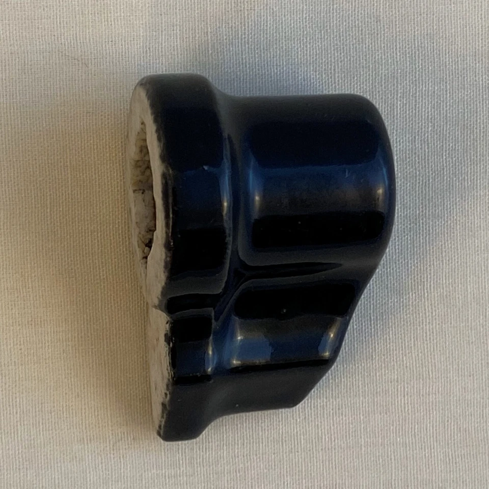 Vintage 1920s-30s Electric Range Knob, black ceramic - Image 3 of 4