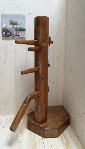 Wing Chun Wooden Dummy Closed Base Corner - Bild 4 von 23