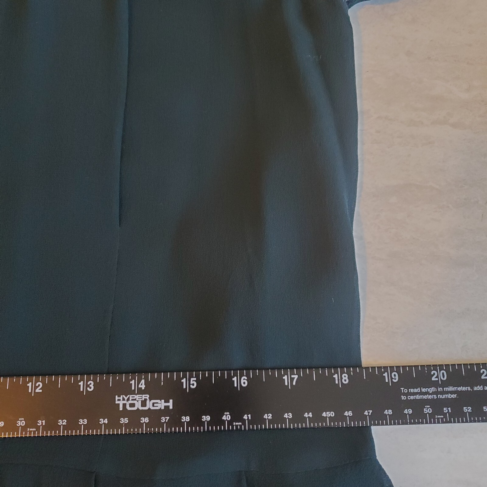 Tory Burch Silk Tunic Mini Dress Women 10 Hunter Green Layered Lagenlook Keyhole thumbnail 8