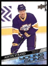 2020-21 Upper Deck Young Guns #722 Austin Strand RC Rookie Kings