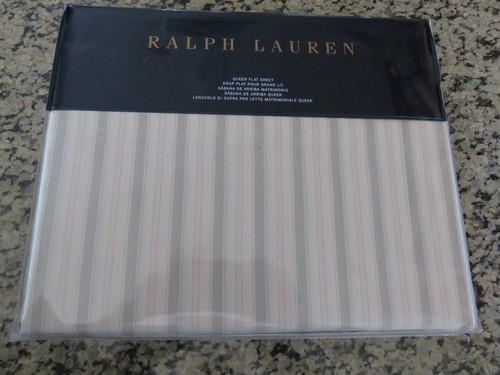 Hoja Plana RALPH LAUREN Reina o Rey Francoise Dominique Crema a Rayas - Imagen 2 de 13