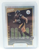 T.J. Watt 2021 Prestige Football - Franchise Favorites - Pittsburgh Steelers