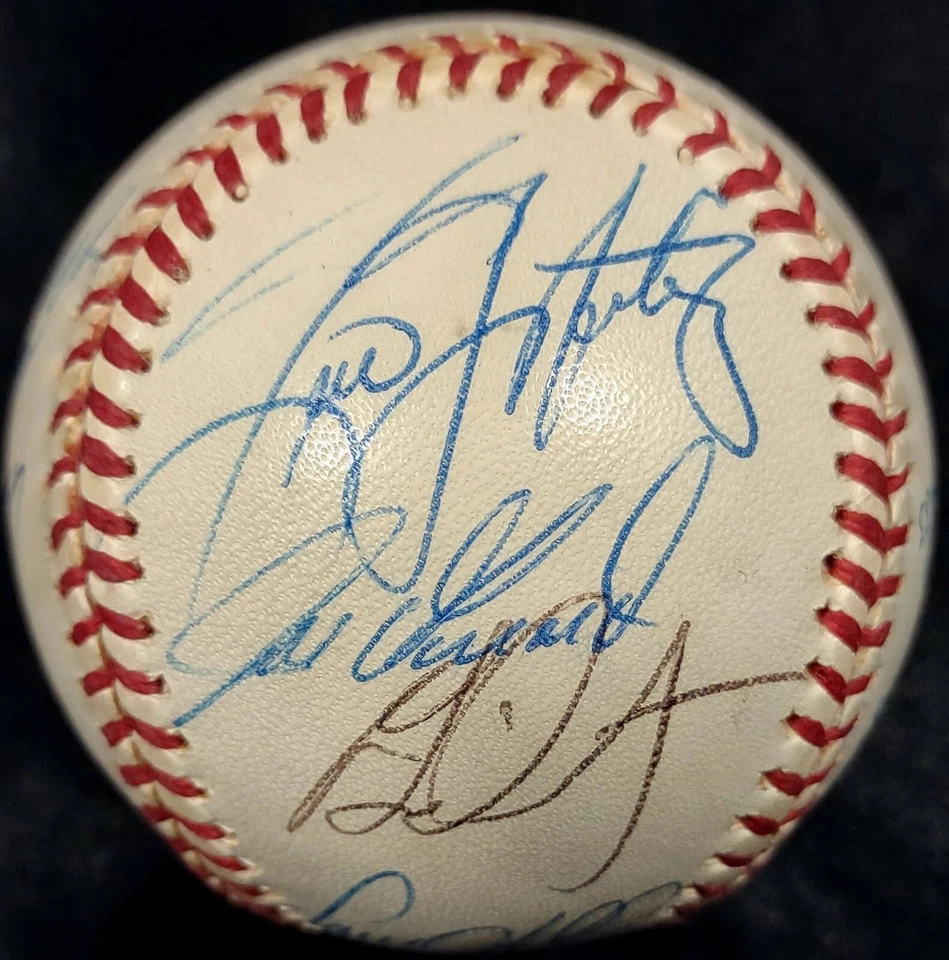1998 Yankees Team Signed Baseball George Steinbrenner Joe Torre Paul O'Neil JSA - Image 4 of 4