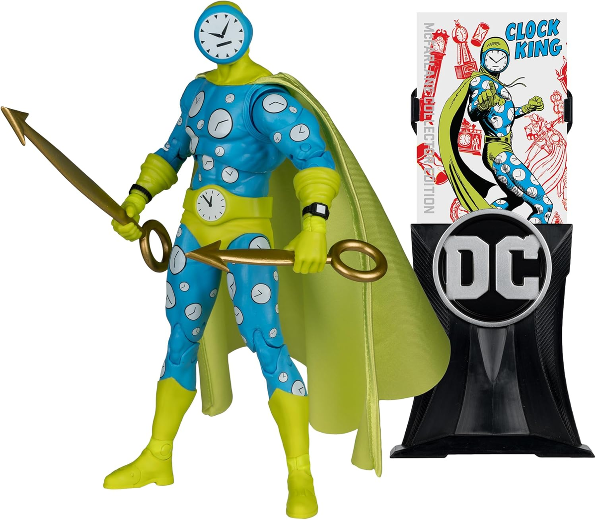 DC Multiverse Clock King 7In Figure Mcfarlane Collector Edition
