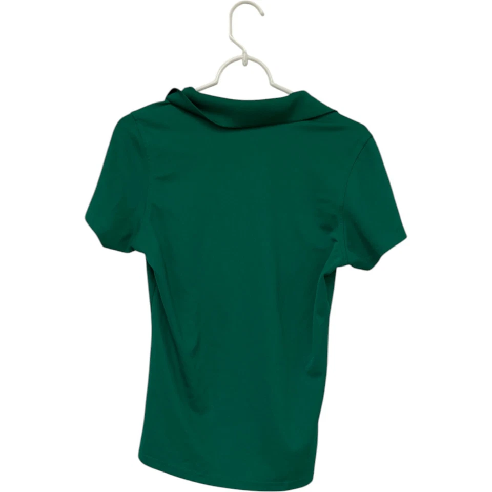 Polo Autoridad Portuaria Mujer S Verde Vintage Bordado Asunto de Veteranos EE. UU. Foto 2 de 4