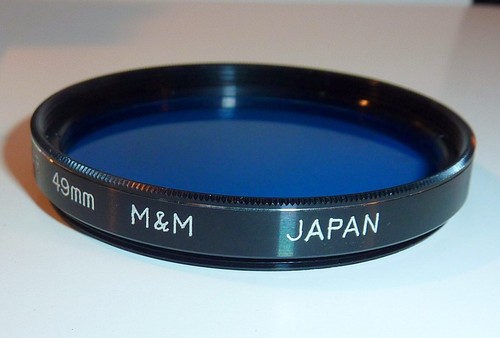 TELESAR EXOTIC COLOR NEW FILTER SET 49MM M&M PINK - ELECTRIC BLUE & PURPLE - Picture 5 of 9