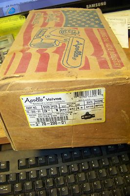 nos APOLLO 70-200-01 BALL VALVE 3'' 