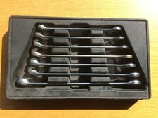 Genuine Snap-On 7-Piece Metric Combination Wrench Set, Auto Garage Car Repair