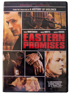 Eastern Promises (DVD, 2007) Viggo Mortensen, Naomi Watts & Vincent Cassel