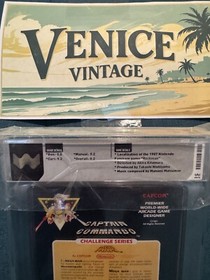 NES CIB Capcom Mega Man 1st Print WATA 9.2 Dr Wright Misprint #4/24 Pop Nintendo