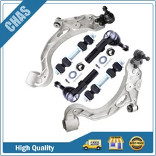 Front Outer Lower Control Arm Tie Rod End Sway Bar 6Pieces For Cadillac Seville