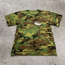 Rothco Camo T-Shirt Mens XL Green Camouflage Crew Neck Short Sleeve Military Tee