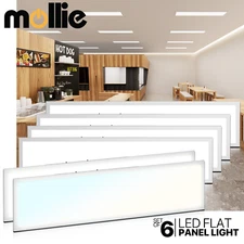 1x4ft LED Flat Panel Recessed Light 4000LM Dimmable Drop Ceiling Troffer Fixture