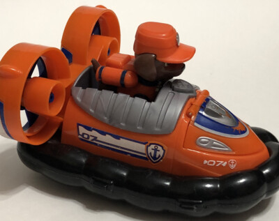 Paw Patrol Zuma Figure Hovercraft Rescue Vehicle Spin Master Toys Nickelodeon 